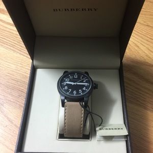 Burberry Military Black Analog Watch